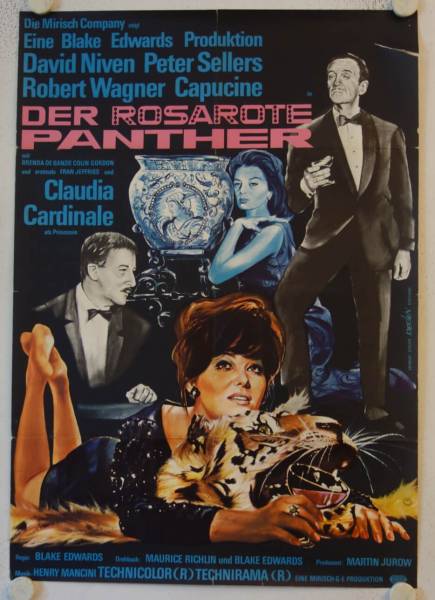 The Pink Panther original release german movie poster